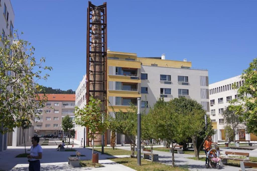 Piso Familiar Amplio Con Acceso Directo A La Playa Apartment บวยอู ภายนอก รูปภาพ